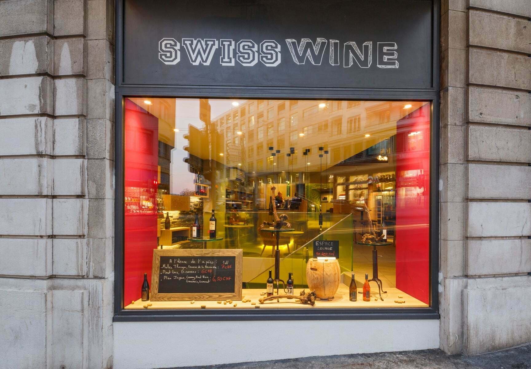 Swiss Wine by Fassbind